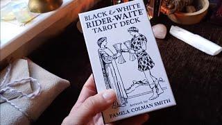 New ReleaseBLACK & WHITE RAIDER WAITE TAROT | Walkthrough Review #tarot  @usgamessystems