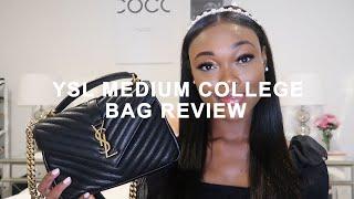 YSL MEDIUM COLLEGE BAG REVIEW | Brenna Anastasia