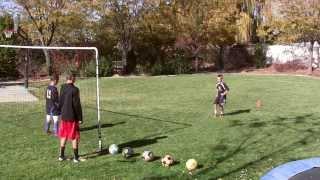 Basic Youth Soccer Drills - Shooting (2)