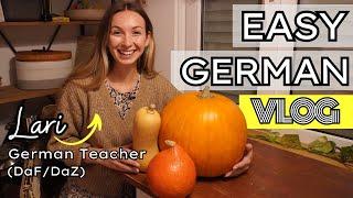 German Learning Vlog for Absolute Beginners | Comprehensible Input