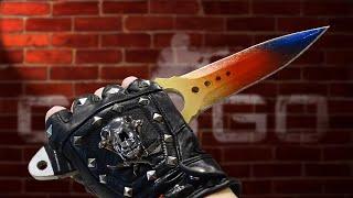 Новый Skeleton knife из дерева! CS:GO Как сделать Скелетный нож Fade