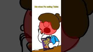 Me when I’m eating Takis: #funny #animation #takis #memes #eating #explosion #art #makko