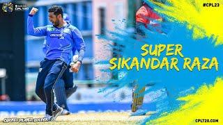 Super Sikandar Raza is Dangerous on Both Sides of the Ball | CPL 2023