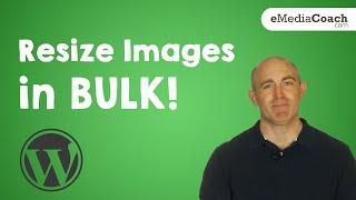 Bulk Resize Images in WordPress!