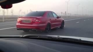 Bmw M5 E39 Stage-3 vs MB E55 Brabus K8 530ps