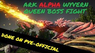 [ARK] ALPHA Crystal Wyvern Boss Fight [OFFICIAL SERVER]