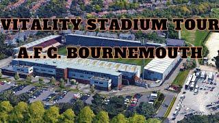 【4K】 Vitality Stadium Tour ️ Home Of AFC Bournemouth  Google EarthWith Captions