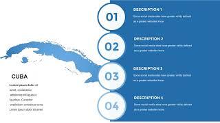 Cuba Maps - PowerPoint Maps - ImagineLayout