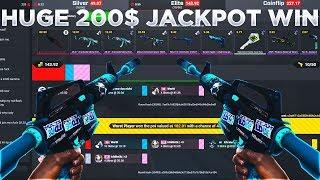 HUGE 200$ JACKPOT WIN! - EZSkins.com episode 10