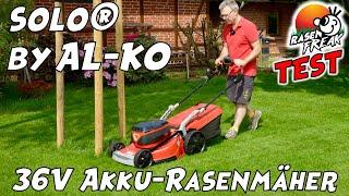 AKKU Rasenmäher solo® by AL-KO 5272 Li VS-W im Test beim Rasenfreak