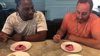 My American Husband & His Friend Try Russian Food For The First Time