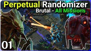 The Greatest Composition Ever! - The Perpetual Randomizer Brutal All Missions Speedrun 01