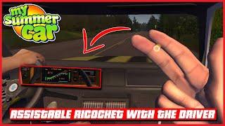 Satsuma Digital Dashboard Assistable Ricochet with the driver 2022 ! My Summer Car  #shorts