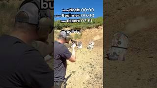 Who can shoot 5 rounds fastest - Hunting Rifle #hunting