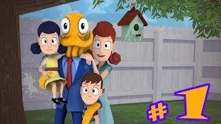 Прохождение Octodad: Dadliest Catch - #1 Идеальная американская семья!