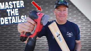 Milwaukee's 3-Inch Random Orbital Detail Sander: Small Size, Big Impact!