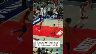 Kelsey Mitchell Turns Defense into a Highlight Reel Play! #caitlinclark #wnba #shorts