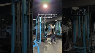 Who did this ‍️. #gymhumor #gym #trendingshorts #fitness #bodybuilding