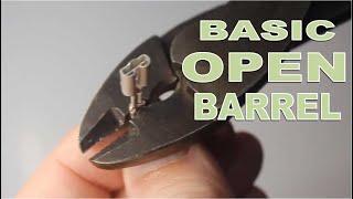 Crimping Open Barrel Terminals