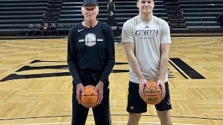 Wofford star embraces learning unconventional free throw from NBA Legend