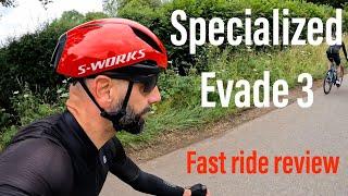 Specialized S-Works Evade 3 helmet test | Henley 140Km fast ride