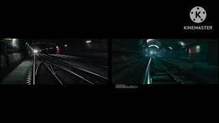 Knowing Train Crash Scene VS VFX Student Project Comparison