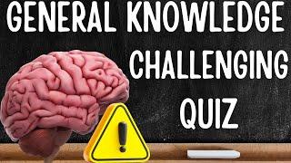 Are you good at quizzes? Then challenge yourself against these 30 general knowledge quiz questions.