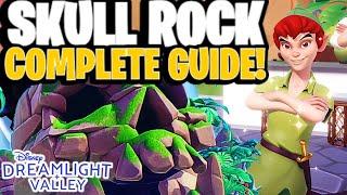 How to UNLOCK Peter Pan! (All Skull Rock Puzzles & Secrets) | Dreamlight Valley