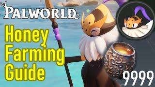 Palworld how to get honey, best honey farm, beegarde location guide