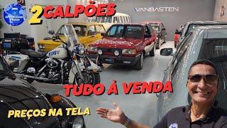 PREÇOS NA TELA. KOMBI, HARLEY, PUMA, BRASÍLIA, GOL #carrosantigos #vendadecarro #carrosavenda