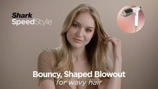 Hair Dryer | Bouncy, Shaped Blowout For Wavy Hair (Shark® SpeedStyle™)