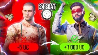 24 SOATTA 1 UCDAN  1.000 UC ISHLADIM / PUBG MOBILE