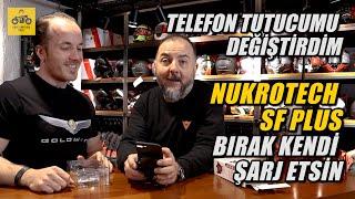 The Importance of a Phone Holder on a Motorcycle | Nukrotech SF Plus Phone Holder