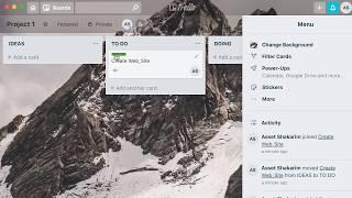 Как работать с Trello / Планировщик задач / Agile система