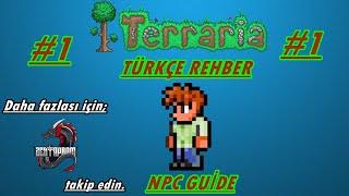 Terraria Rehber (TÜRKÇE) #1 "NPC Guide"