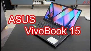 Распаковка ноутбука ASUS VivoBook 15 K513EQ-BQ729 (90NB0SK1-M00ES0) Indie Black (N2N0CV13A552080)