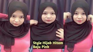 Style Hijab Ketat | Gaya Hijab tante Bohay watermelon Tembem | Hijab Semok