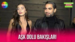 Kadir Doğulu ve Neslihan Atagül'ün birbirlerine aşk dolu bakışları!