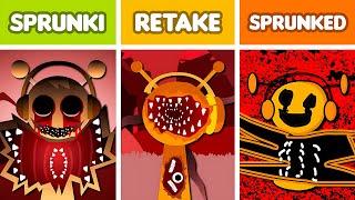 Incredibox Sprunki Parasite VS Retake Parasite VS Sprunked Parasite (ALL Characters Comparison)