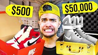 $50,000 VS $500 Sneaker Shopping