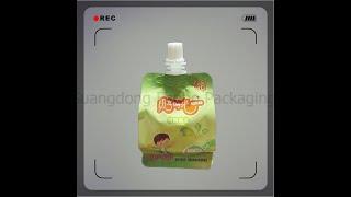 filling spout pouch,nozzle bag packaging,spout pouch packaging supplier
