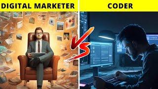 Digital Marketing vs Coding which is better in 2024 ?  @Prakashbhaiya1