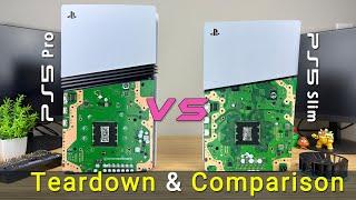 PS5 Pro Teardown and Comparison with PlayStation 5 Slim