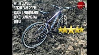 DEVEL TECHTEAM 29er Boost Mountain Bike (Unboxing and Review)