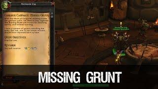 Garrison Campaign: Missing Grunt