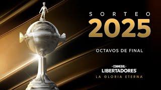EN VIVO | SORTEO | OCTAVOS DE FINAL DE LA CONMEBOL LIBERTADORES 2025