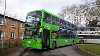 Full Route Visual, NCT Lime Line 59 Arnold to Nottingham