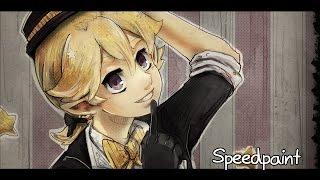 【Multicursor Speedpaint】Trickster Len