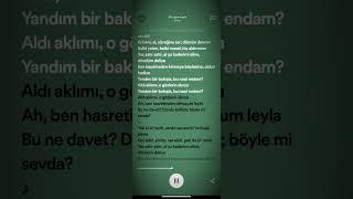 Buray - Olmuşum Leyla - Speedup Lyrics  #keşfet #spotify #speedsong #speedup #music #speedupsongs