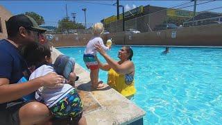 Barrio Station community pool back open after 4-year hiatus